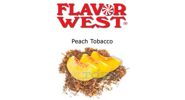 Изображение Ароматизатор Flavor West Peach Tobacco Ароматизатор Flavor West Peach Tobacco